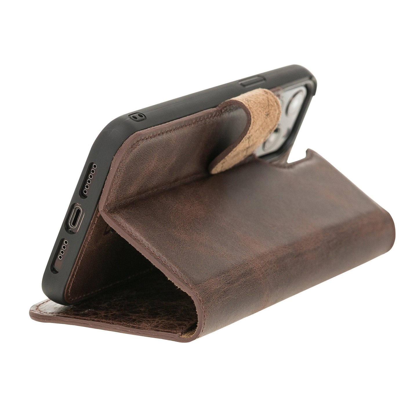 Bouletta Magic iPhone 12 Series Detachable Leather Wallet Case - MW