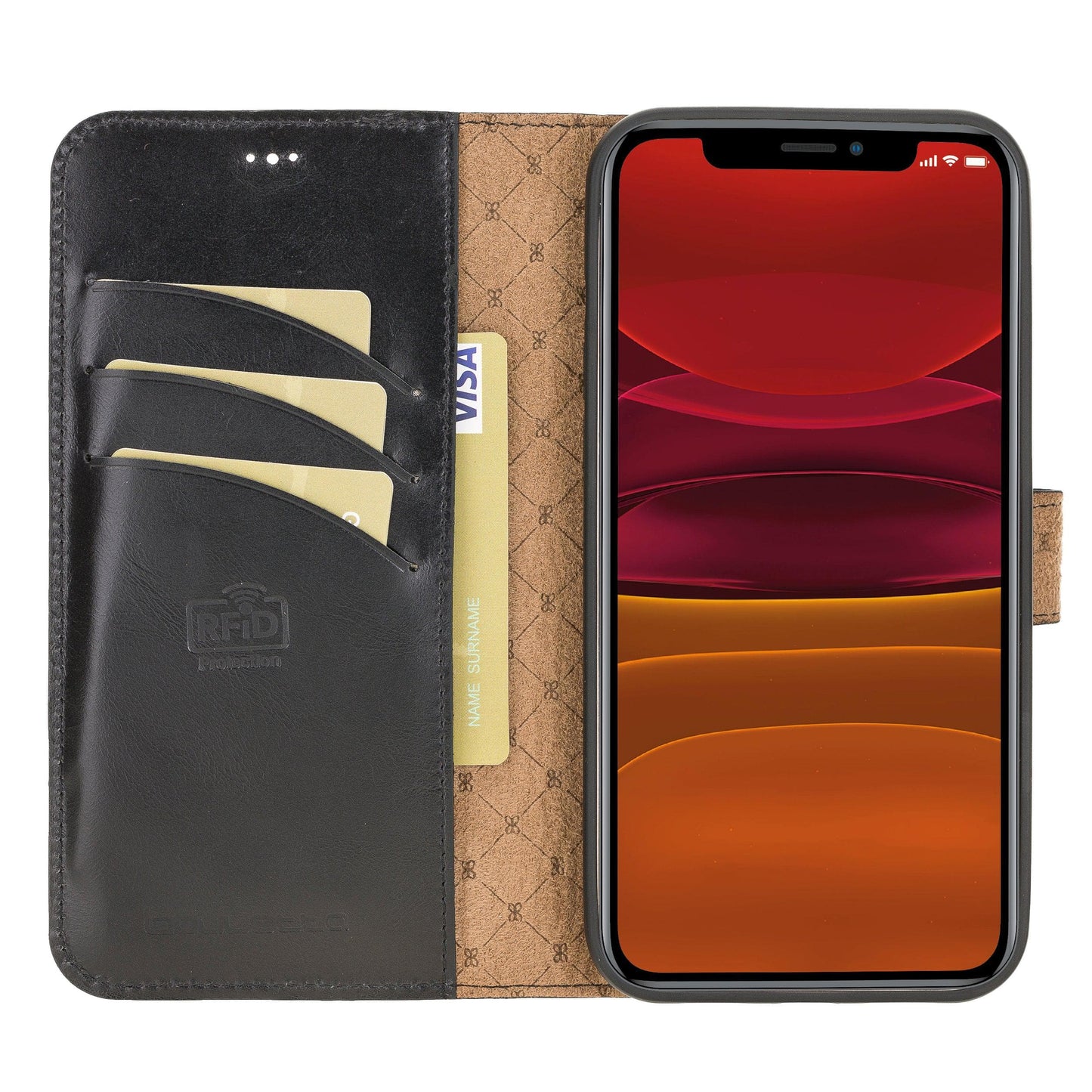 Bouletta Magic iPhone 12 Series Detachable Leather Wallet Case - MW