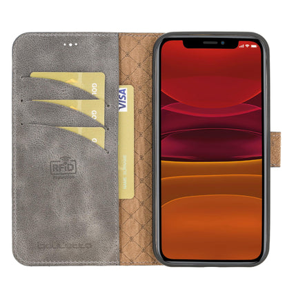 Bouletta Magic iPhone 12 Series Detachable Leather Wallet Case - MW