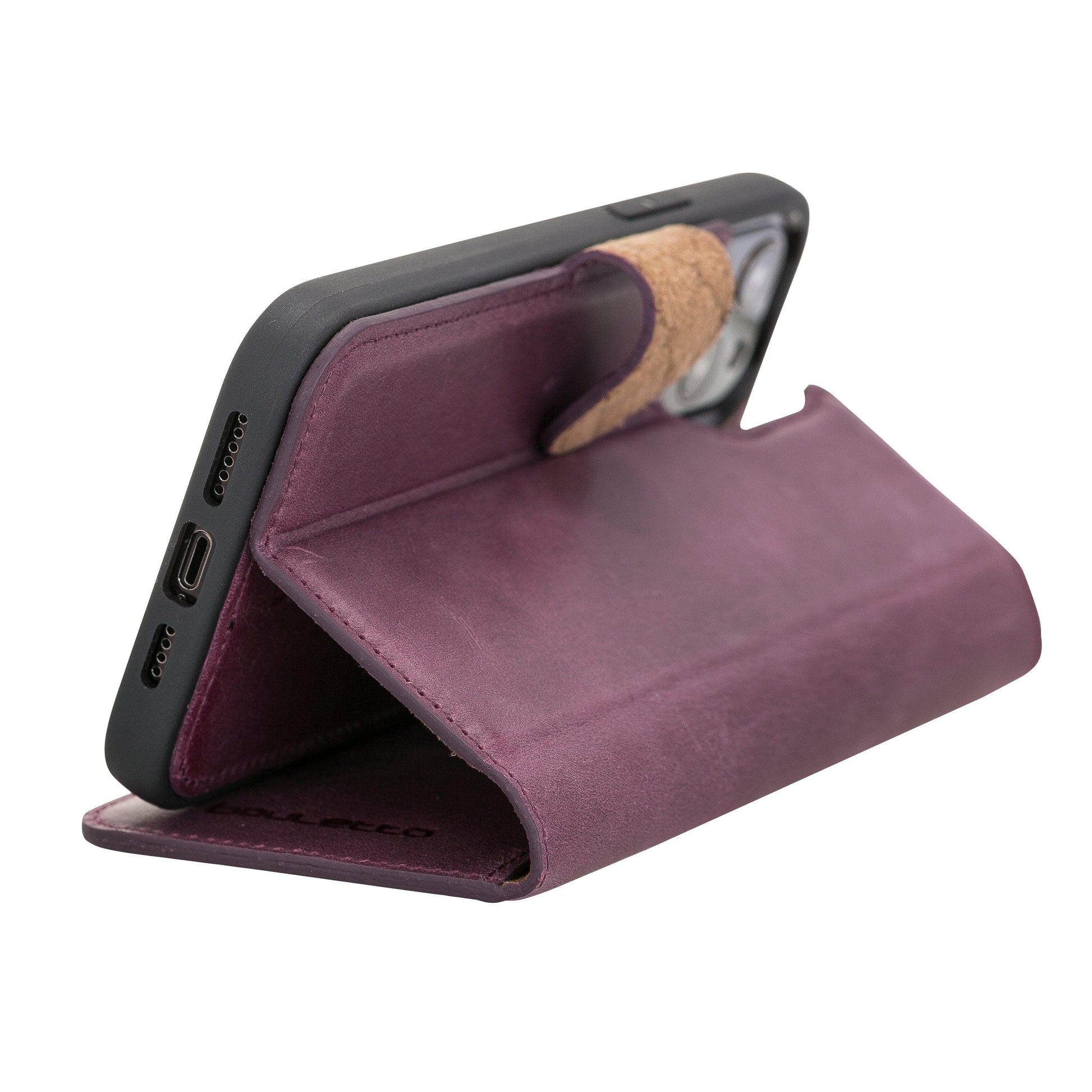 Bouletta Magic iPhone 12 Series Detachable Leather Wallet Case - MW