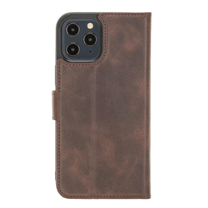 Bouletta Magic iPhone 12 Series Detachable Leather Wallet Case - MW