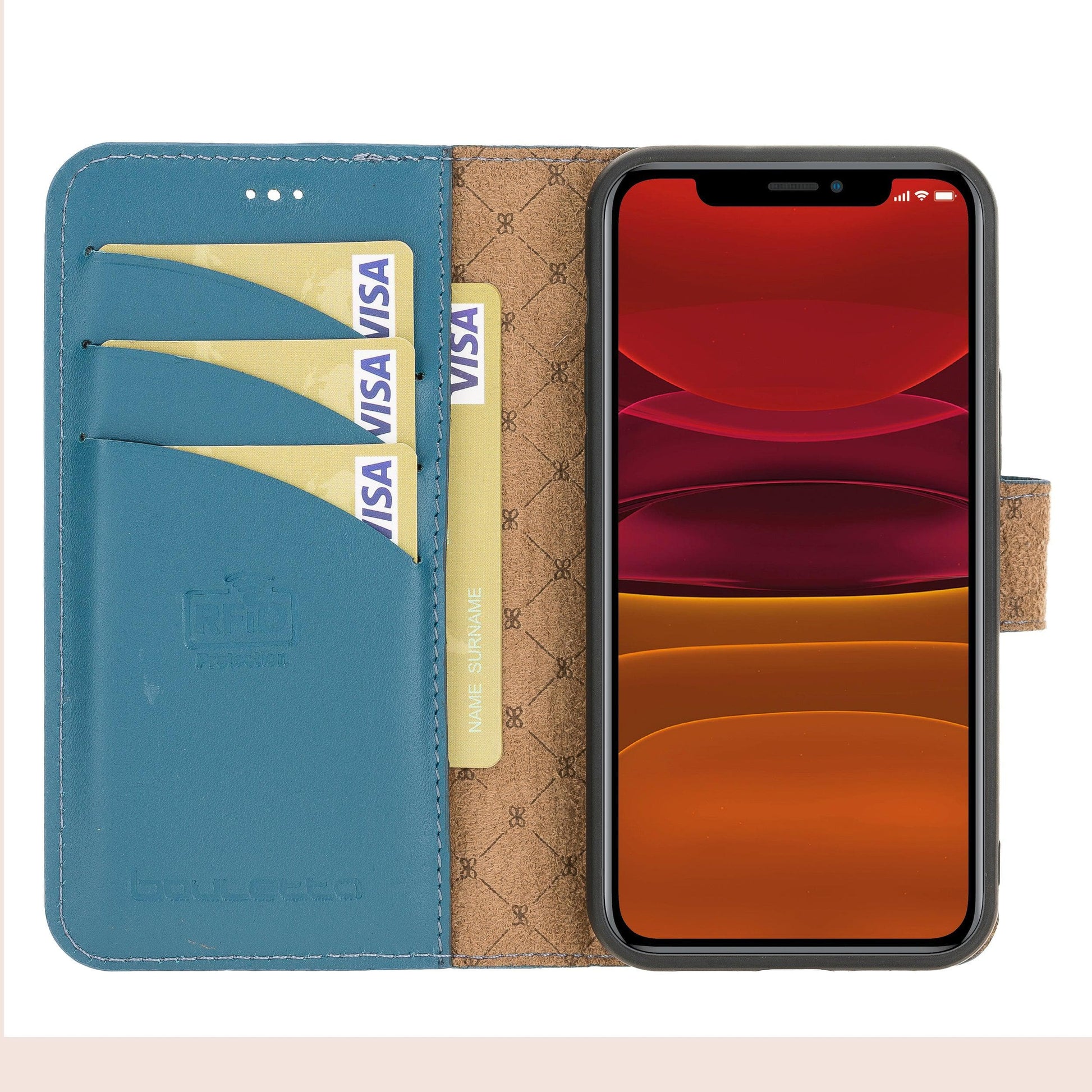 Bouletta Magic iPhone 12 Series Detachable Leather Wallet Case - MW