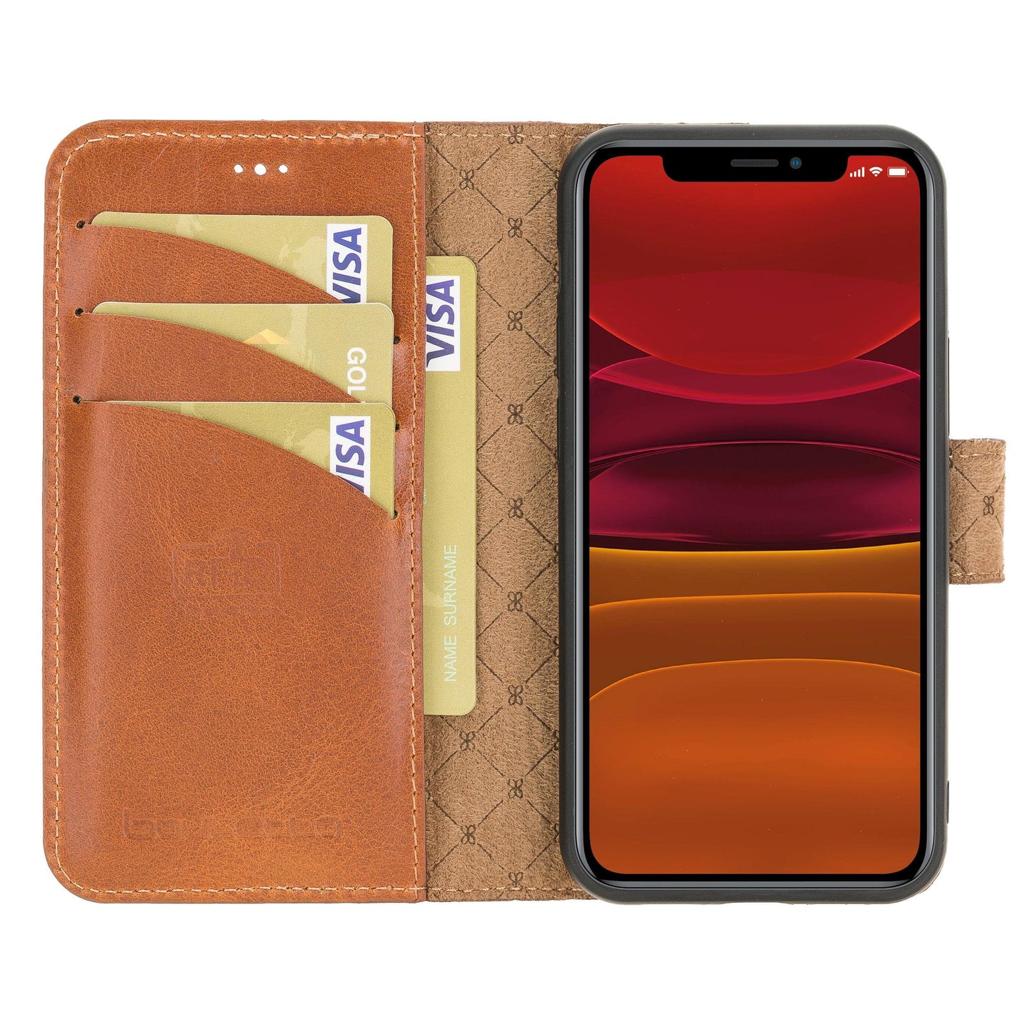 Bouletta Magic iPhone 12 Series Detachable Leather Wallet Case - MW