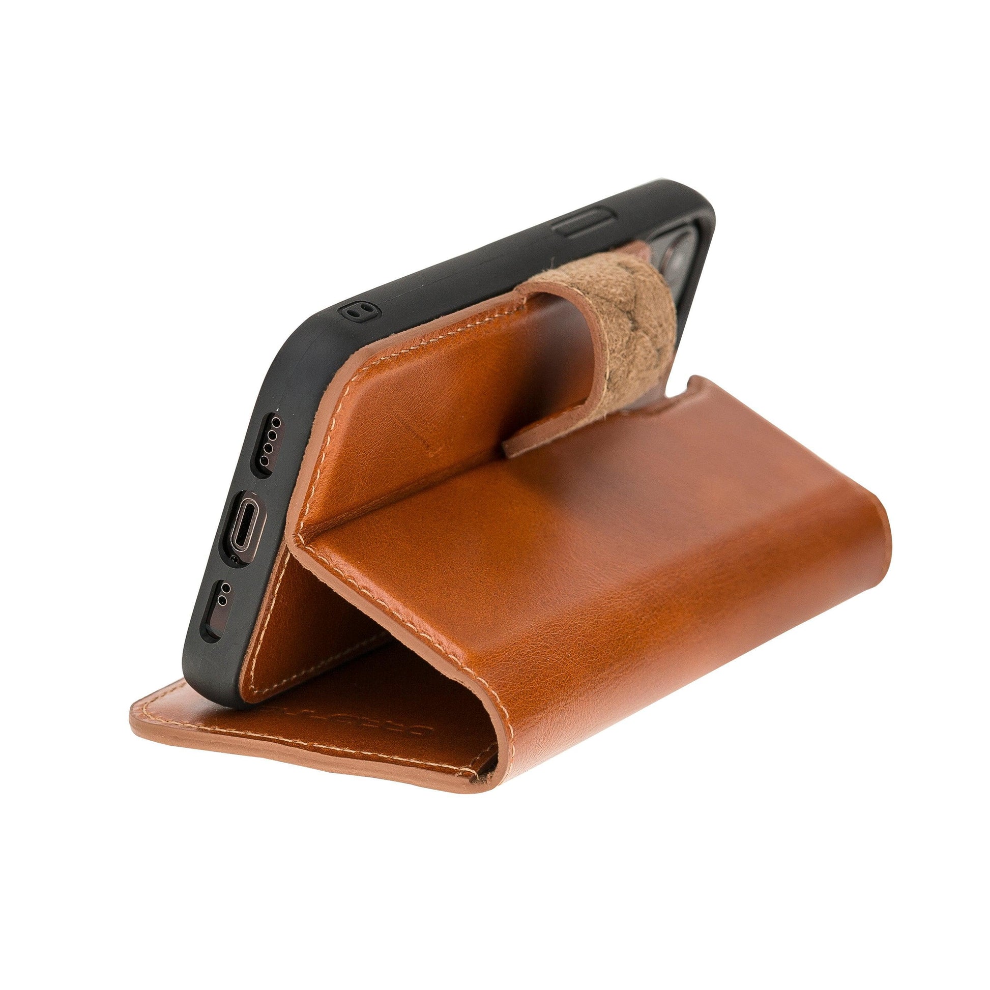 Bouletta Magic iPhone 12 Series Detachable Leather Wallet Case - MW