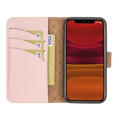 Bouletta Magic iPhone 12 Series Detachable Leather Wallet Case - MW