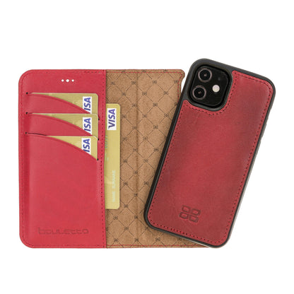 Bouletta Magic iPhone 12 Series Detachable Leather Wallet Case - MW