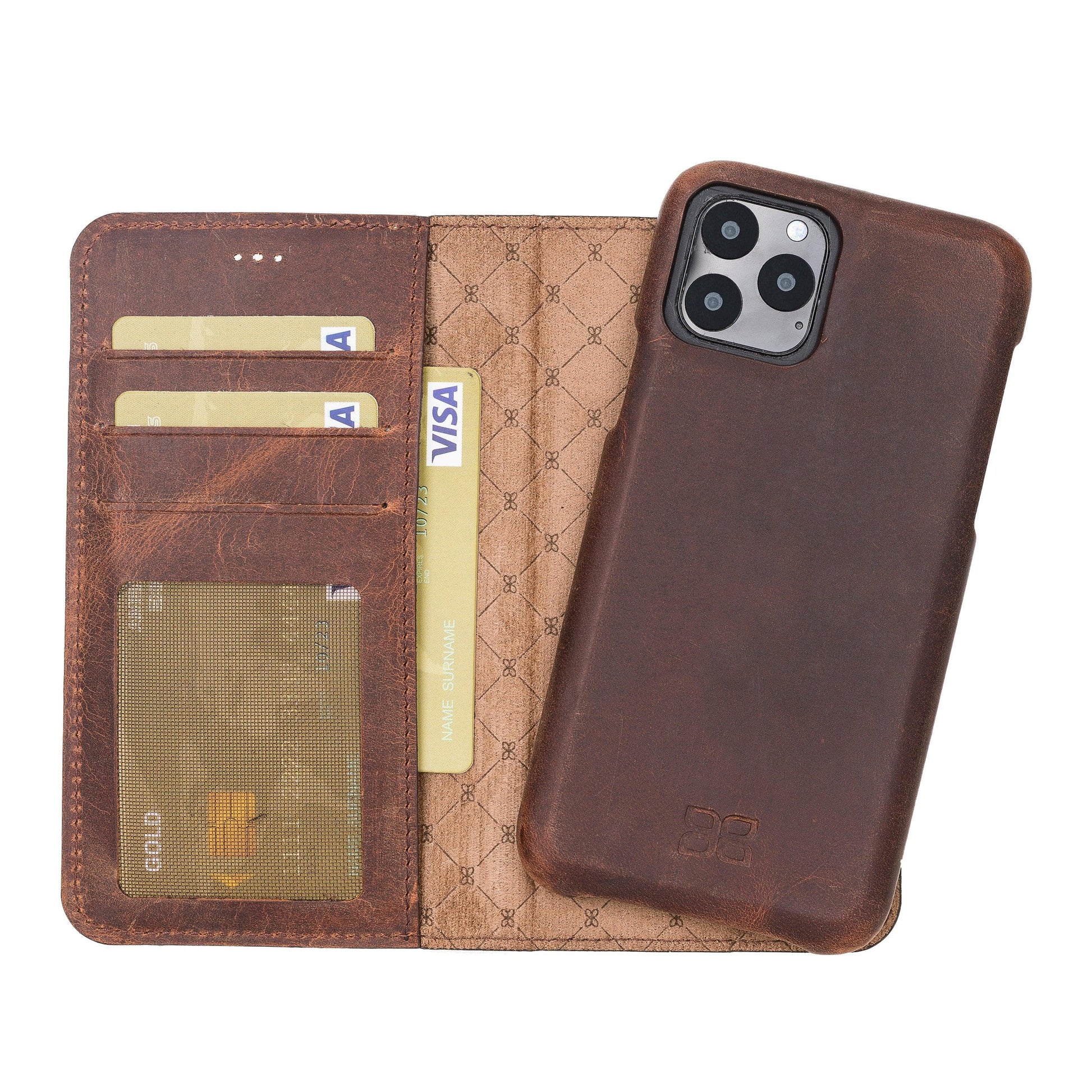 Bouletta F360 Magic Leather iPhone 11 Pro Max Detachable Wallet Case