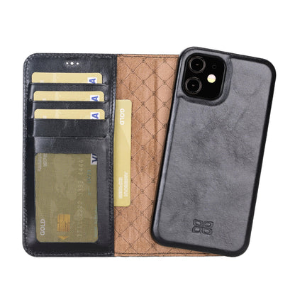 Bouletta F360 Magic Leather iPhone 12 Mini Detachable Wallet Case