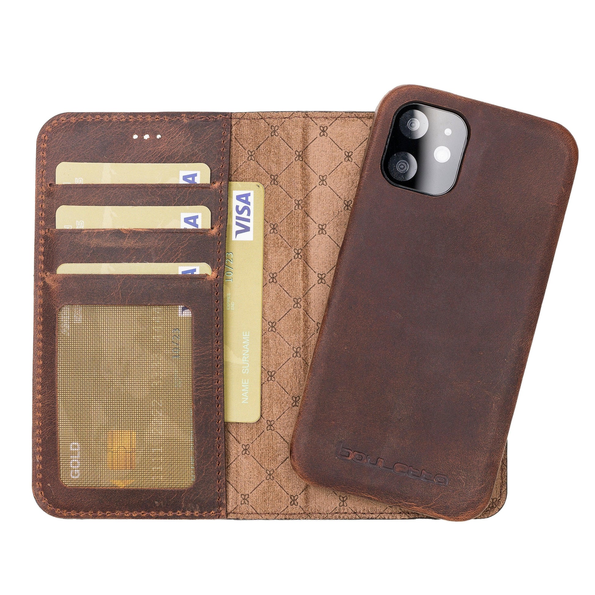 Bouletta F360 Magic Leather iPhone 12 Pro Max Detachable Wallet Case