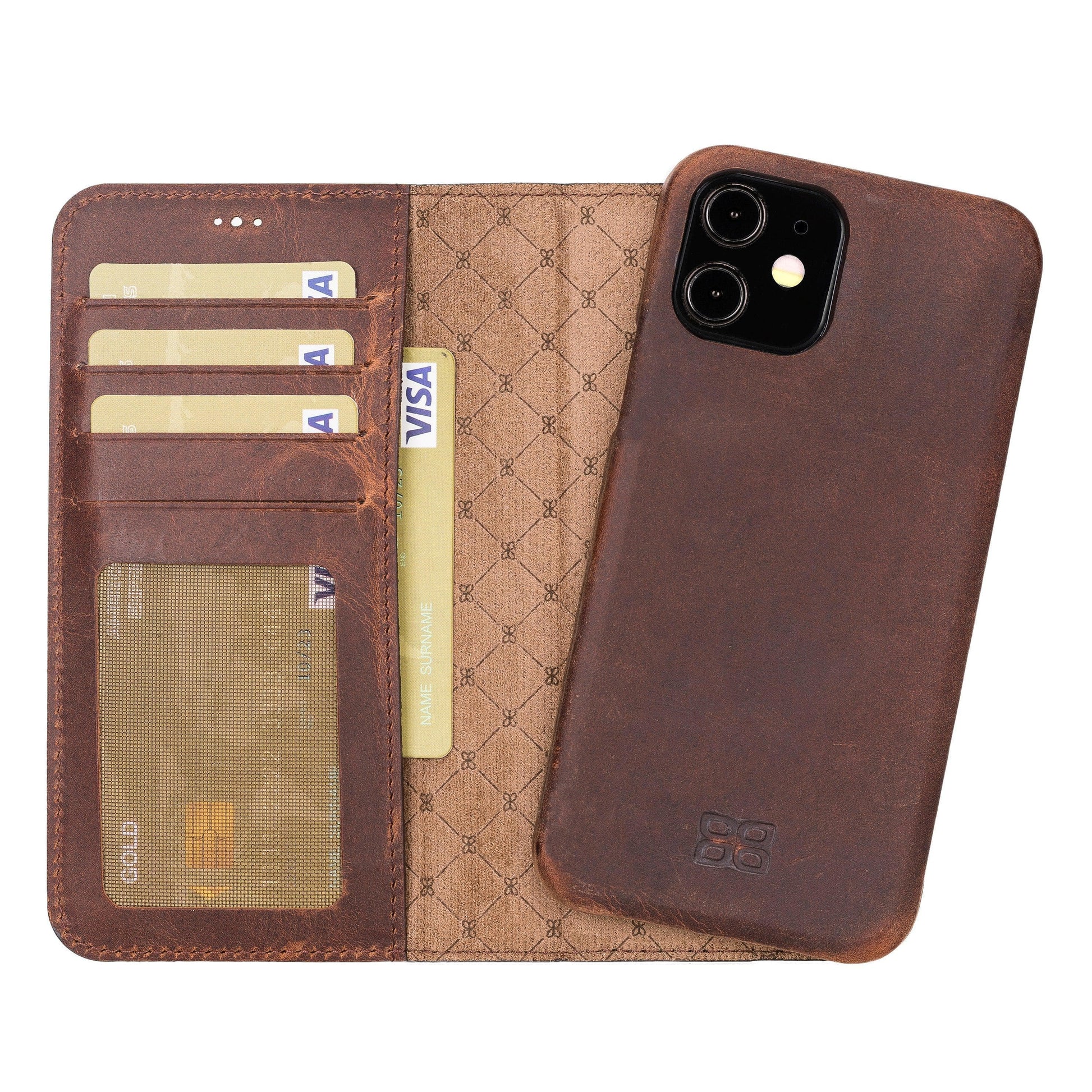 Bouletta F360 Magic Leather iPhone 12 Pro Max Detachable Wallet Case