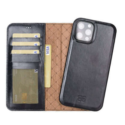 Bouletta F360 Magic Leather iPhone 12 Pro / iPhone 12 Detachable Wallet Case