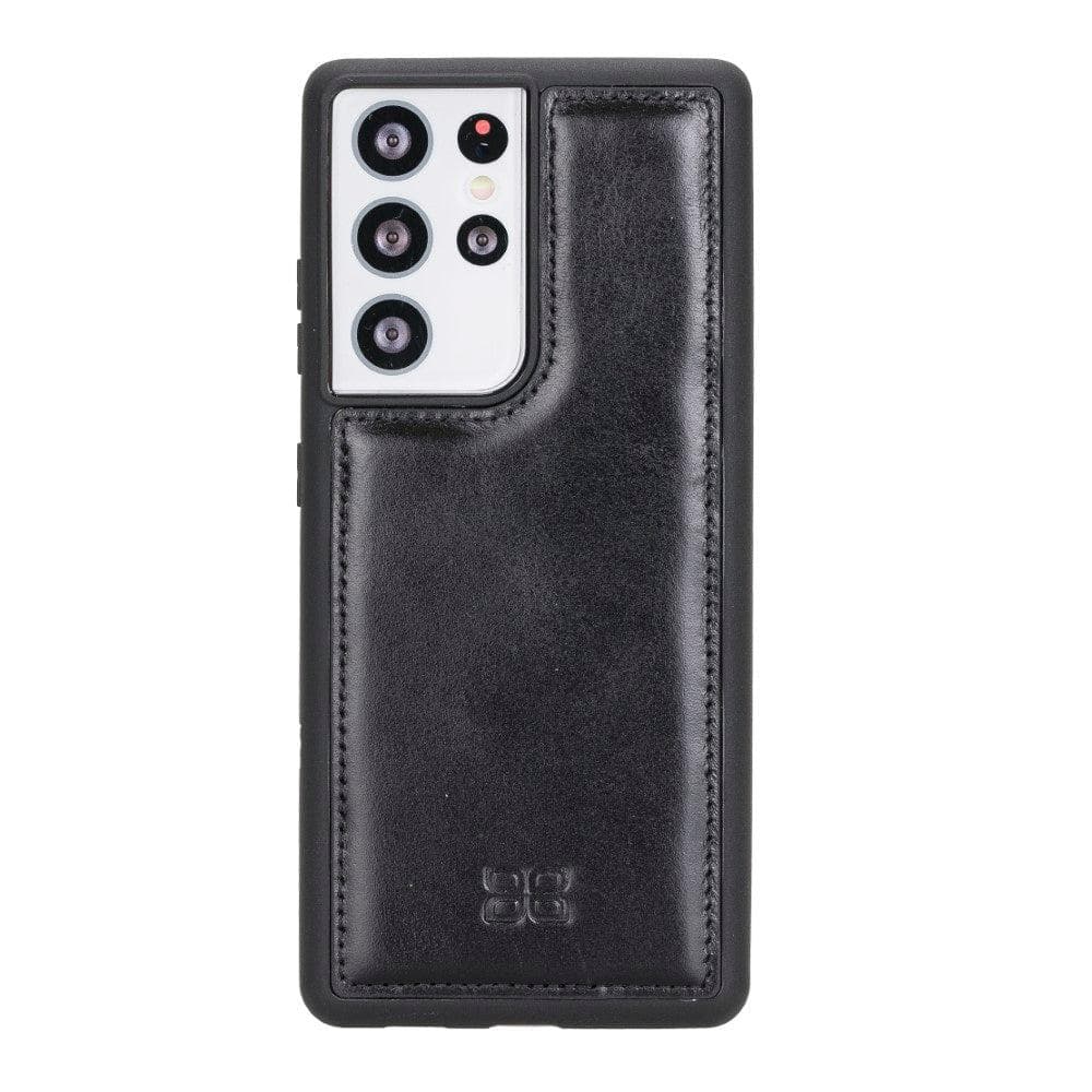 Bouletta Flex Cover Leather Case for Samsung Galaxy S21 Ultra Black