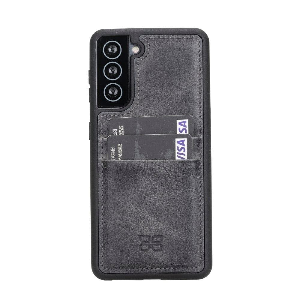 Bouletta Flex Cover Leather Samsung Galaxy S21 Ultra Case with Card Holder