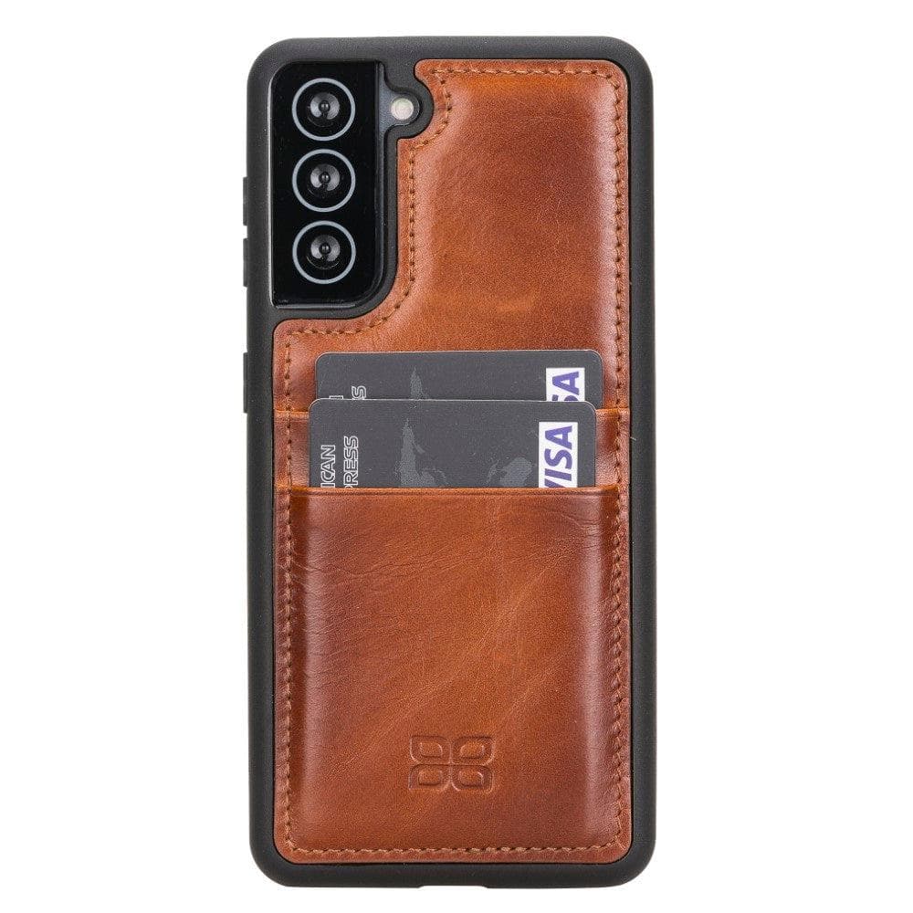 Bouletta Flex Cover Leather Samsung Galaxy S21 Ultra Case with Card Holder