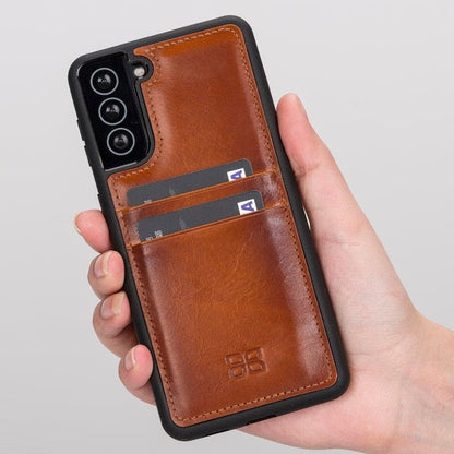 Bouletta Flex Cover Genuine Leather Case for Samsung Galaxy S21 Plus