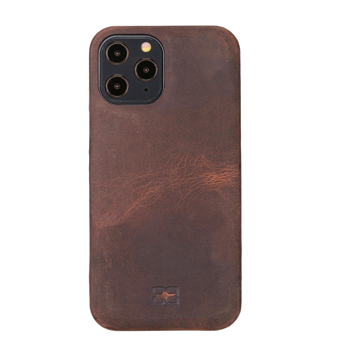 Bouletta F360 Leather iPhone 12 Pro Max Case Saddle Brown