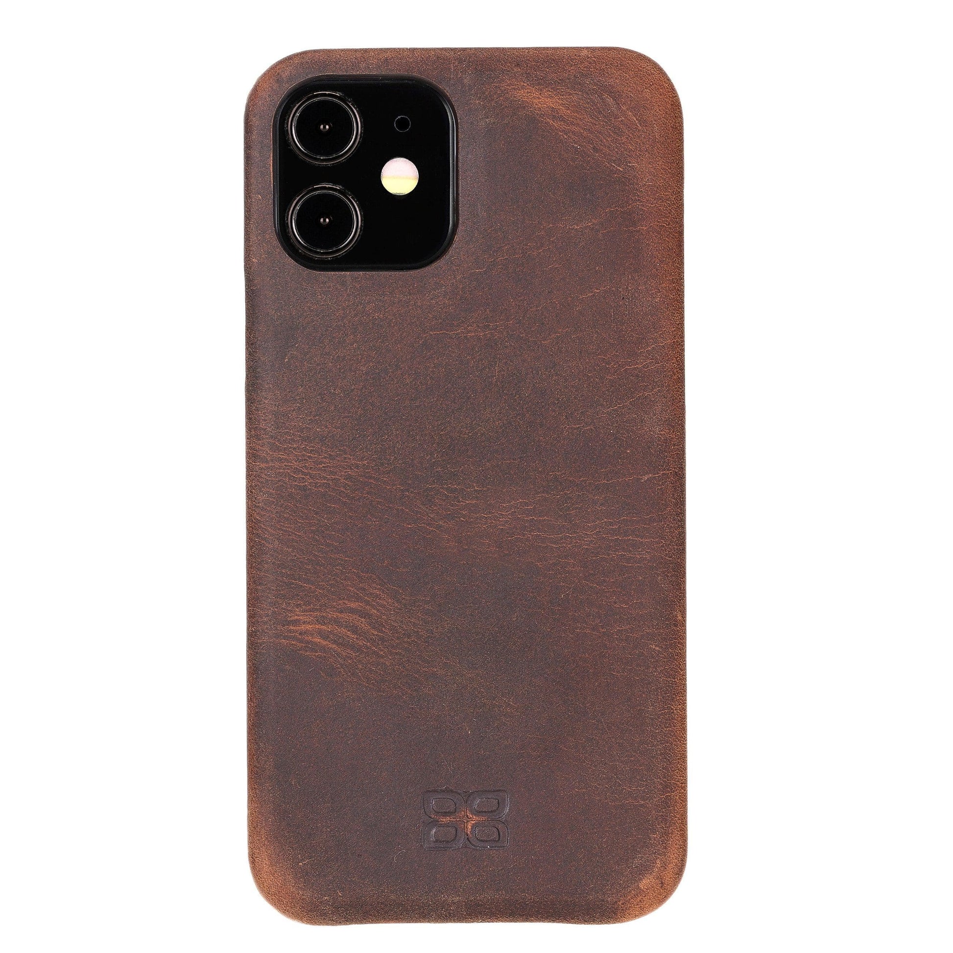 Bouletta F360 Leather iPhone 12 Mini Case Saddle Brown