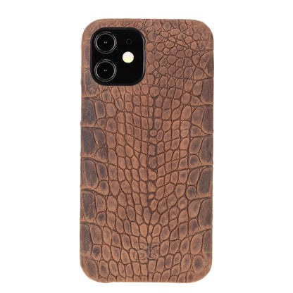 Bouletta F360 Leather iPhone 12 Mini Case Sandy Brown