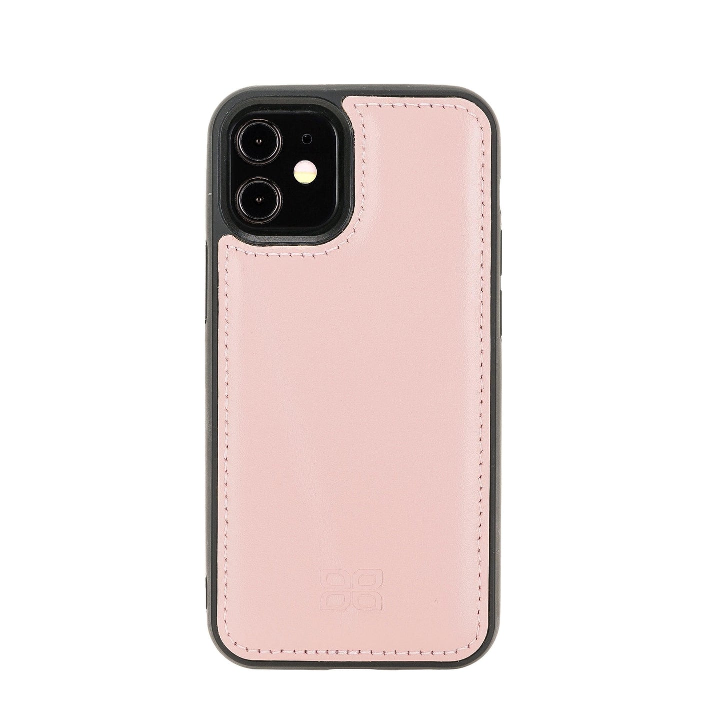 Bouletta Flex Cover Leather iPhone 12 Pro / iPhone 12 Case Pink