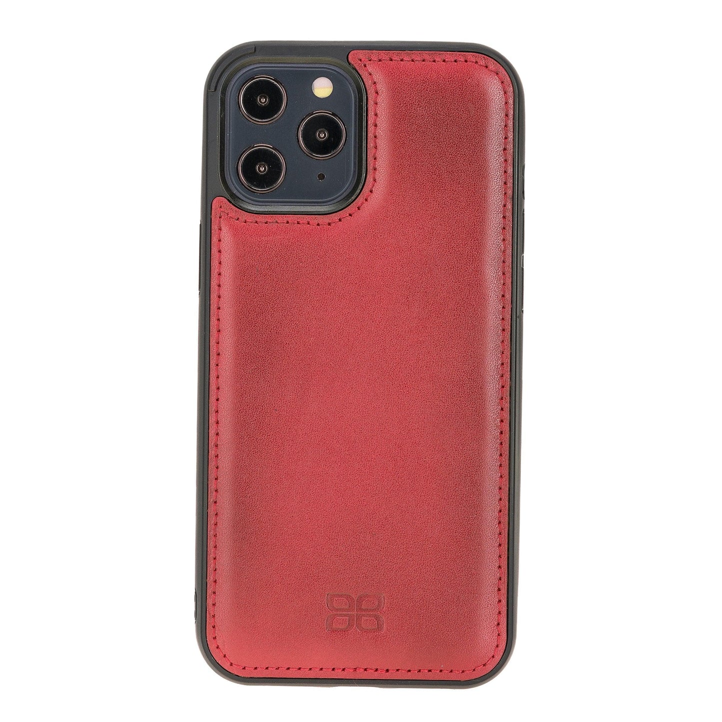 Bouletta Flex Cover Leather iPhone 12 Pro Max Case Red