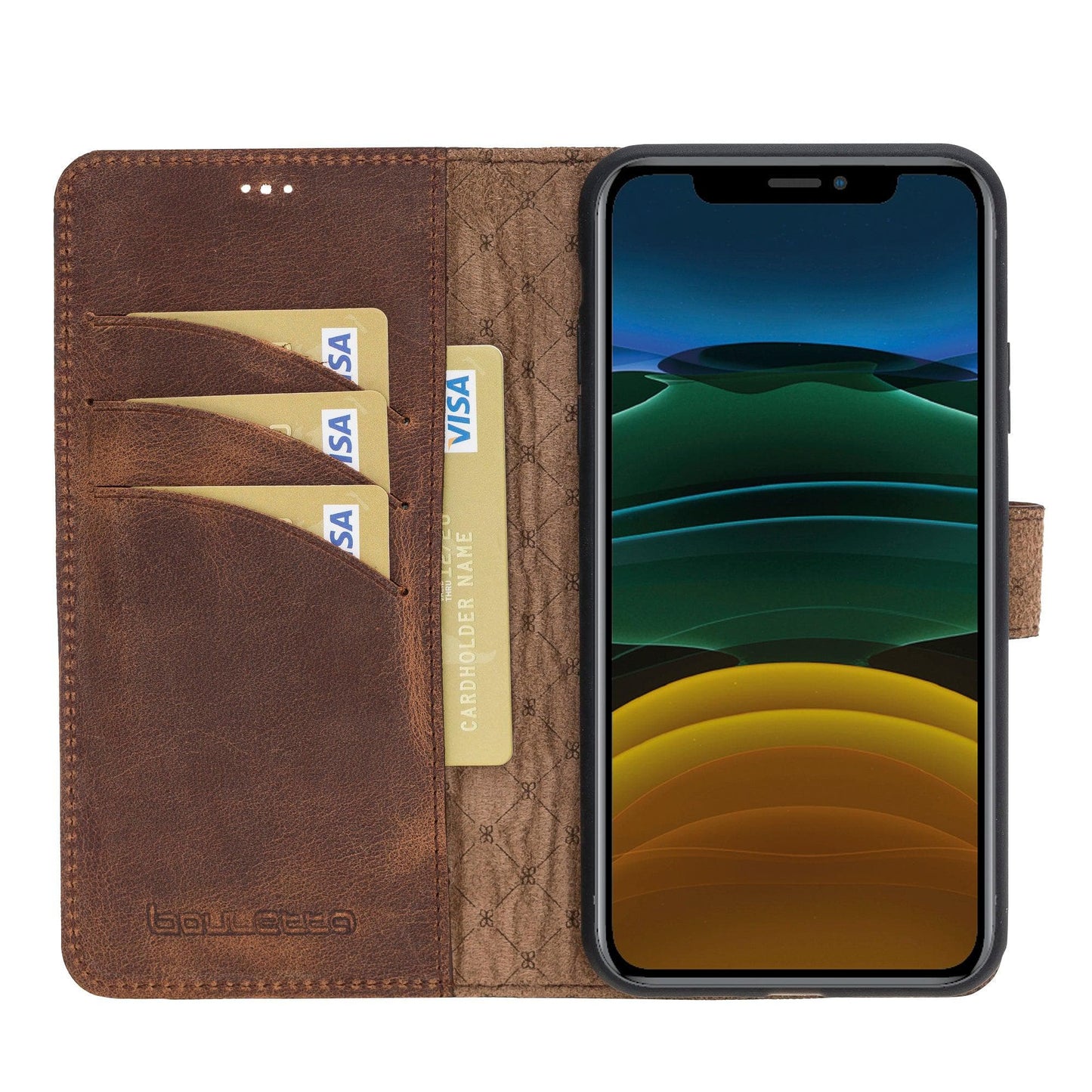 Bouletta Magic iPhone 11 Series Detachable Leather Wallet Case - MW