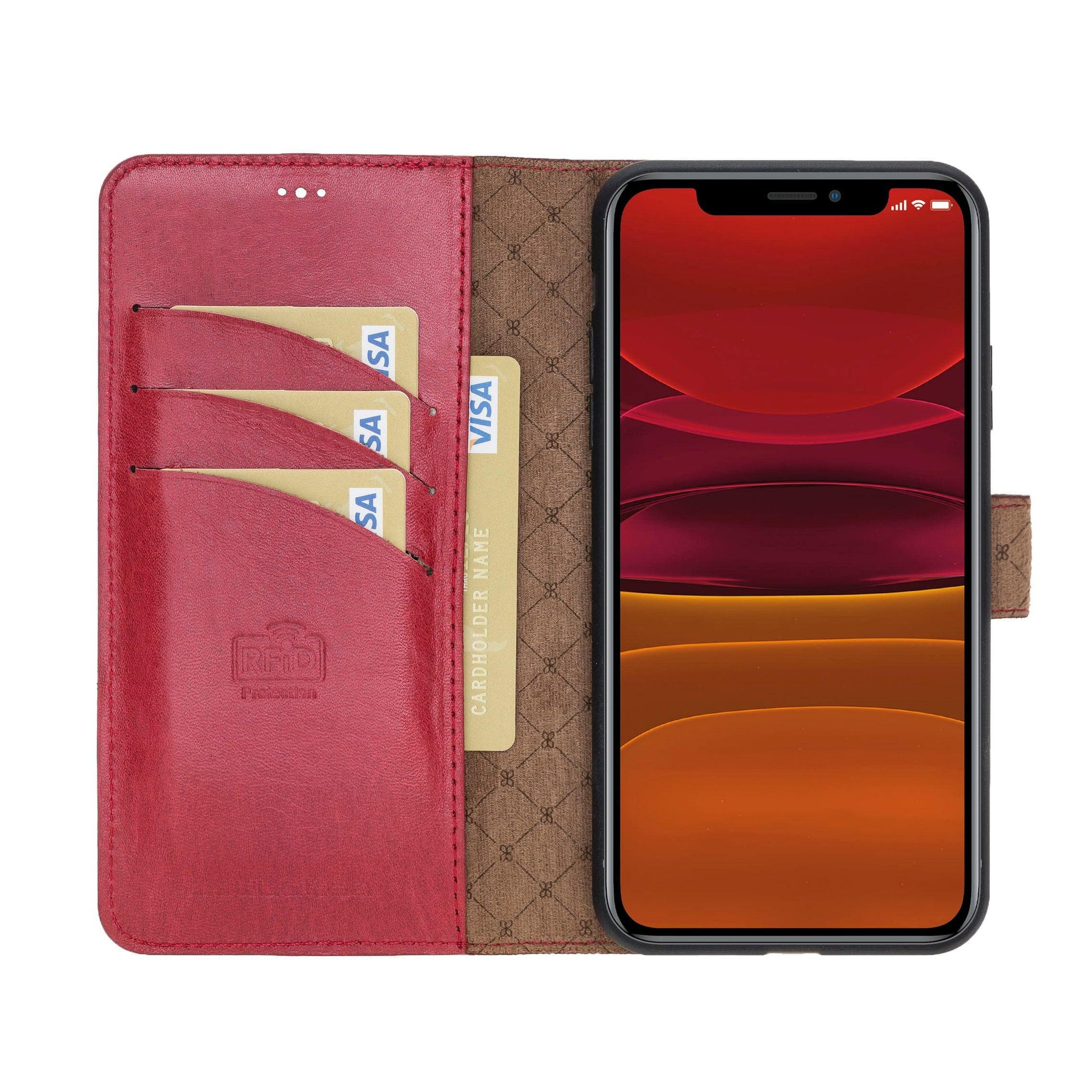 Bouletta Magic iPhone 11 Series Detachable Leather Wallet Case - MW