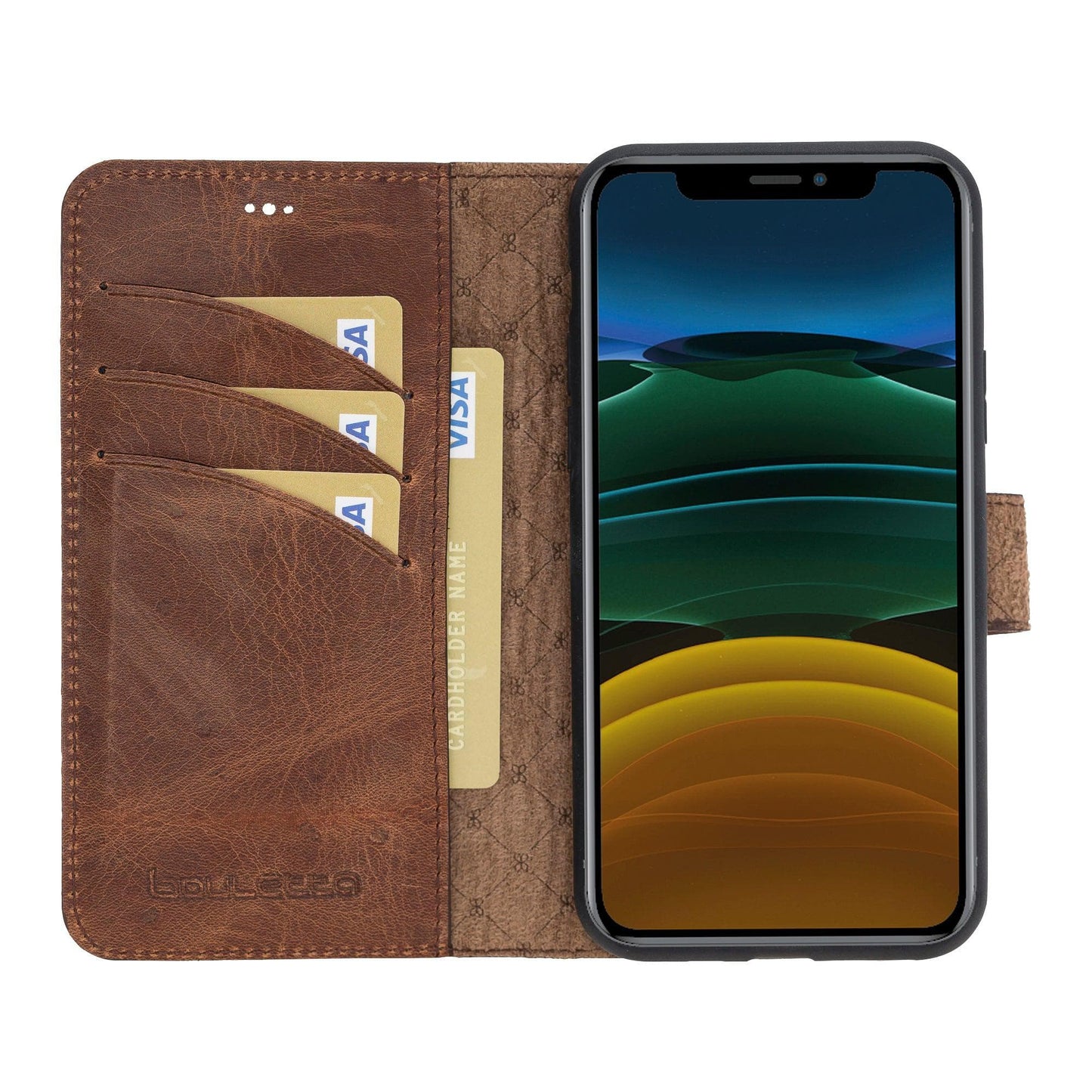 Bouletta Magic iPhone 11 Series Detachable Leather Wallet Case - MW