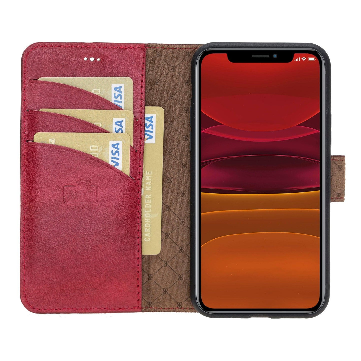 Bouletta Magic iPhone 11 Series Detachable Leather Wallet Case - MW