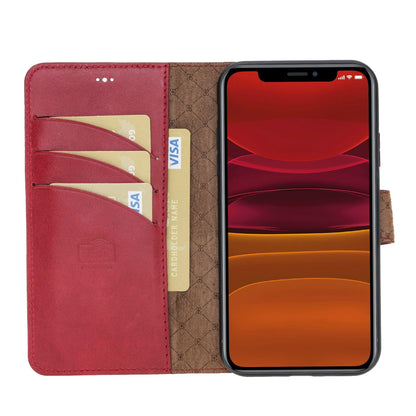 Bouletta Magic iPhone 11 Series Detachable Leather Wallet Case - MW