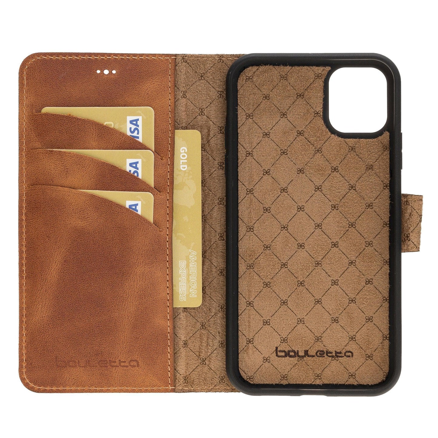 Bouletta Magic iPhone 11 Series Detachable Leather Wallet Case - MW