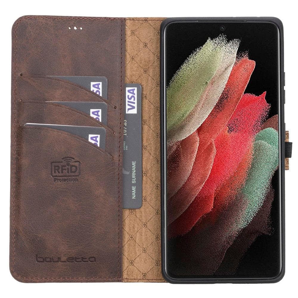 Bouletta Magic Samsung Galaxy S21 Series Detachable Leather Wallet Case - MW