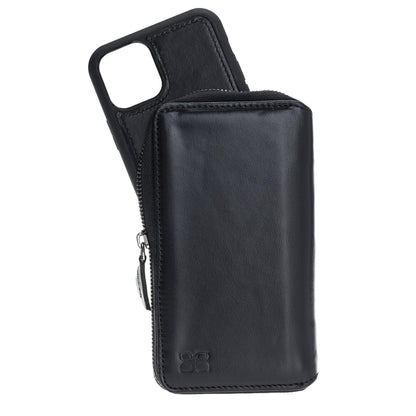 Bouletta Pouch Magic Wallet iPhone 11 Series Detachable and Zipper Leather Wallet Case - PMW