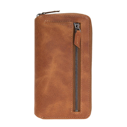 Bouletta Pouch Magic Wallet iPhone 11 Series Detachable and Zipper Leather Wallet Case - PMW