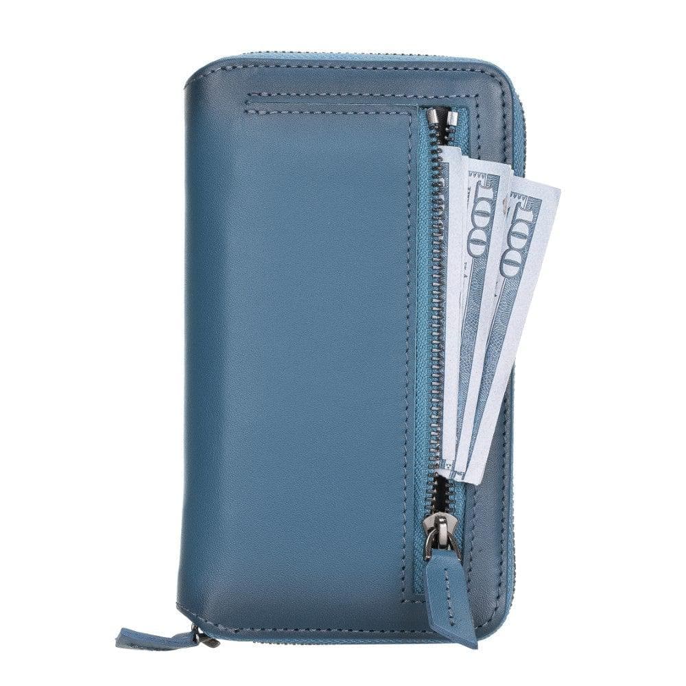 Bouletta Pouch Magic Wallet iPhone 12 Series Detachable and Zipper Leather Wallet Case - PMW