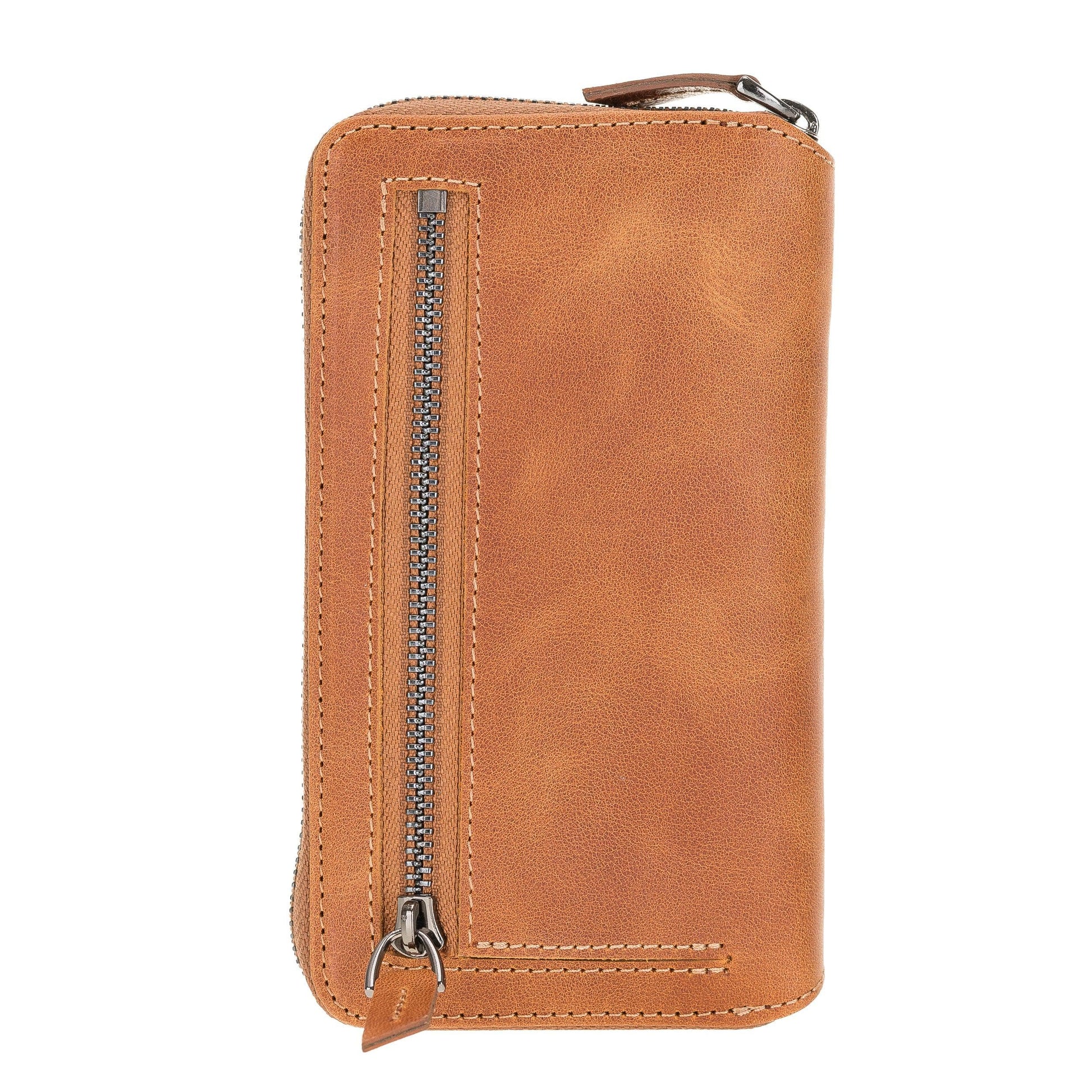 Bouletta Pouch Magic Wallet iPhone 12 Series Detachable and Zipper Leather Wallet Case - PMW