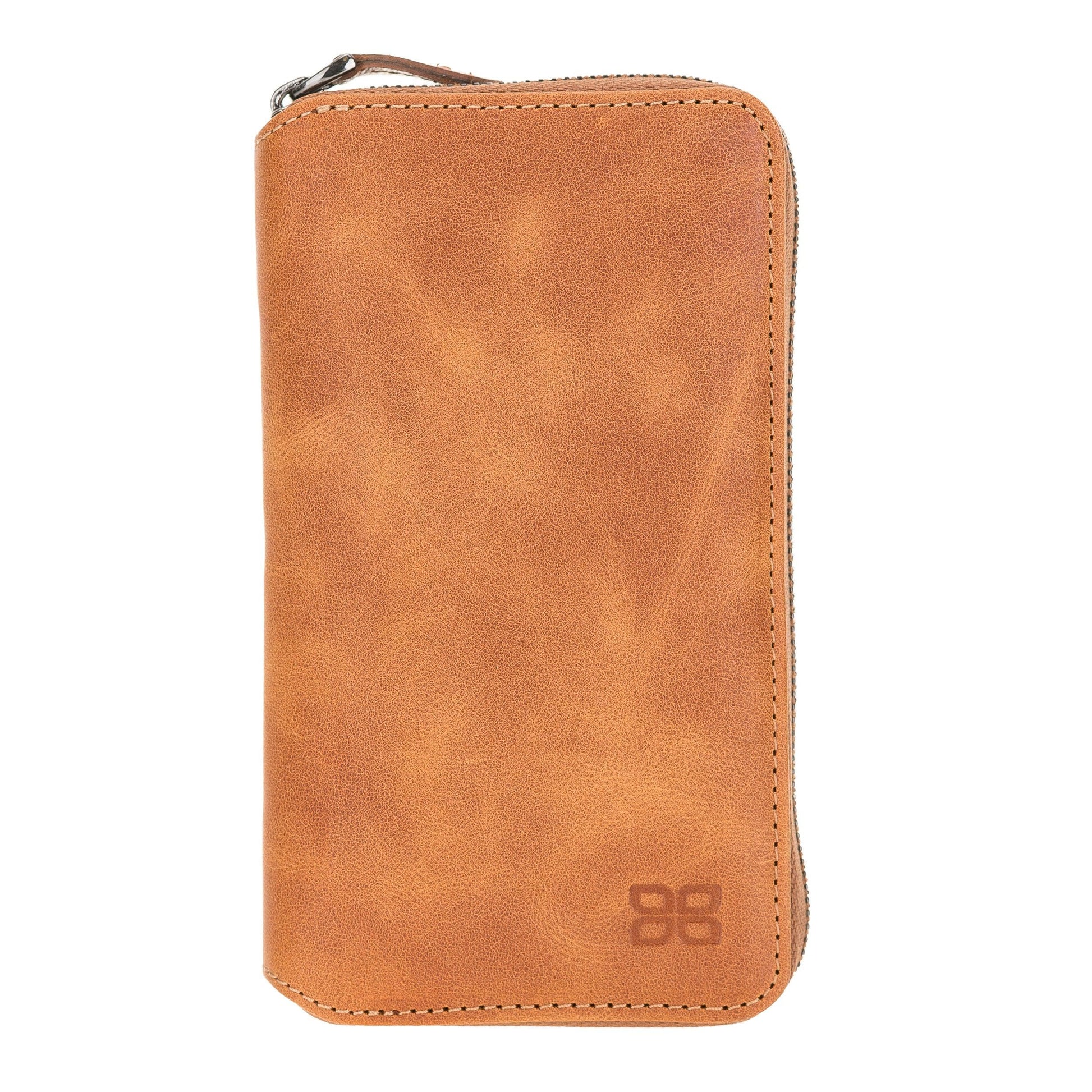 Bouletta Pouch Magic Wallet iPhone 12 Series Detachable and Zipper Leather Wallet Case - PMW