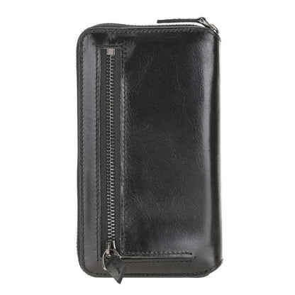 Bouletta Pouch Magic Wallet iPhone 12 Series Detachable and Zipper Leather Wallet Case - PMW