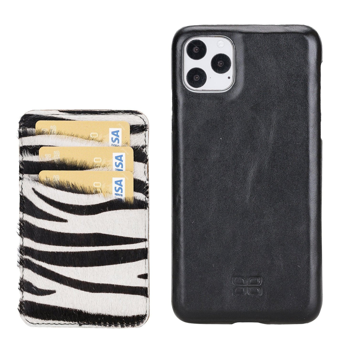 Bouletta Ultimate Jacket iPhone 11 Series Leather Case with Detachable Card Holder / UJ DE