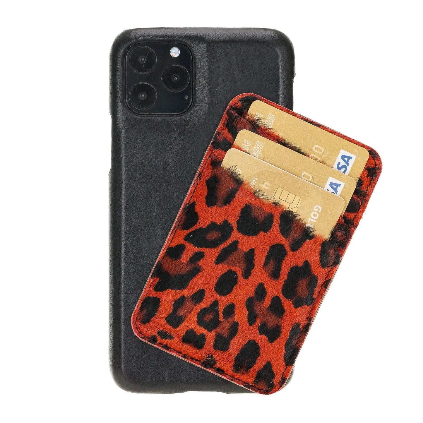 Bouletta Ultimate Jacket iPhone 11 Series Leather Case with Detachable Card Holder / UJ DE