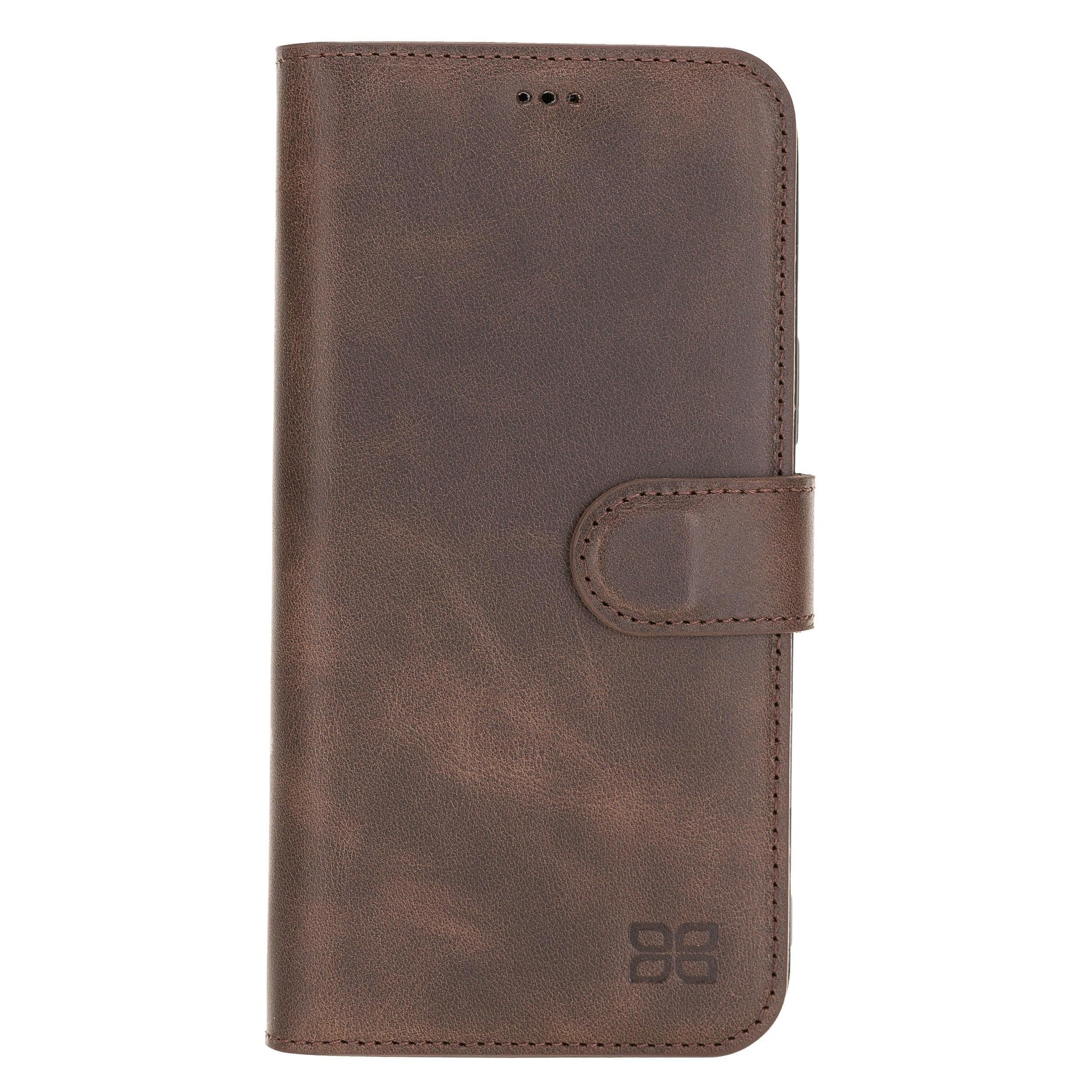 Bouletta Wallet Case iPhone 12 Series Non-Detachable Leather Wallet Case - WC