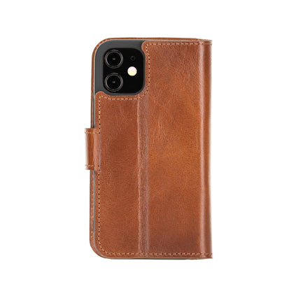 Bouletta Wallet Case iPhone 12 Series Non-Detachable Leather Wallet Case - WC