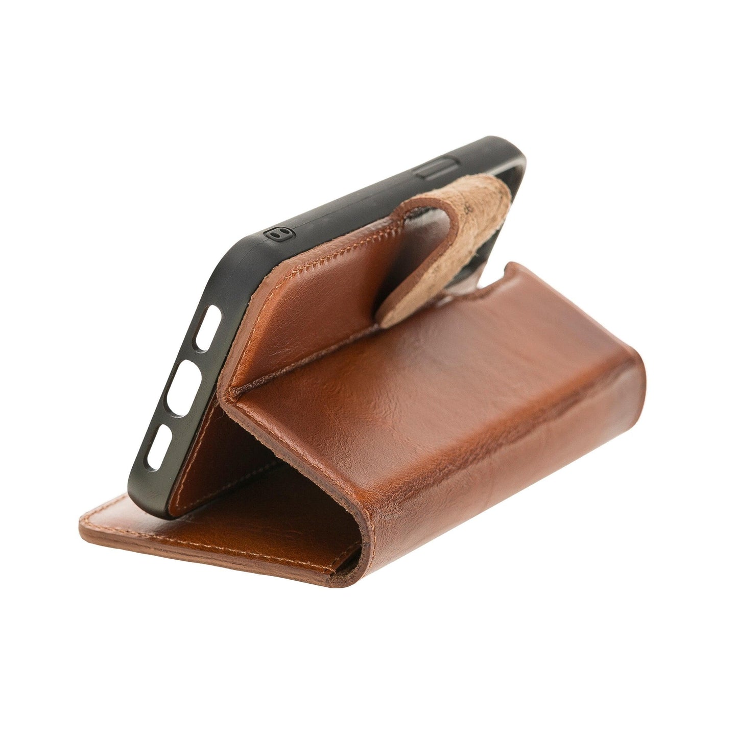 Bouletta Wallet Case iPhone 12 Series Non-Detachable Leather Wallet Case - WC