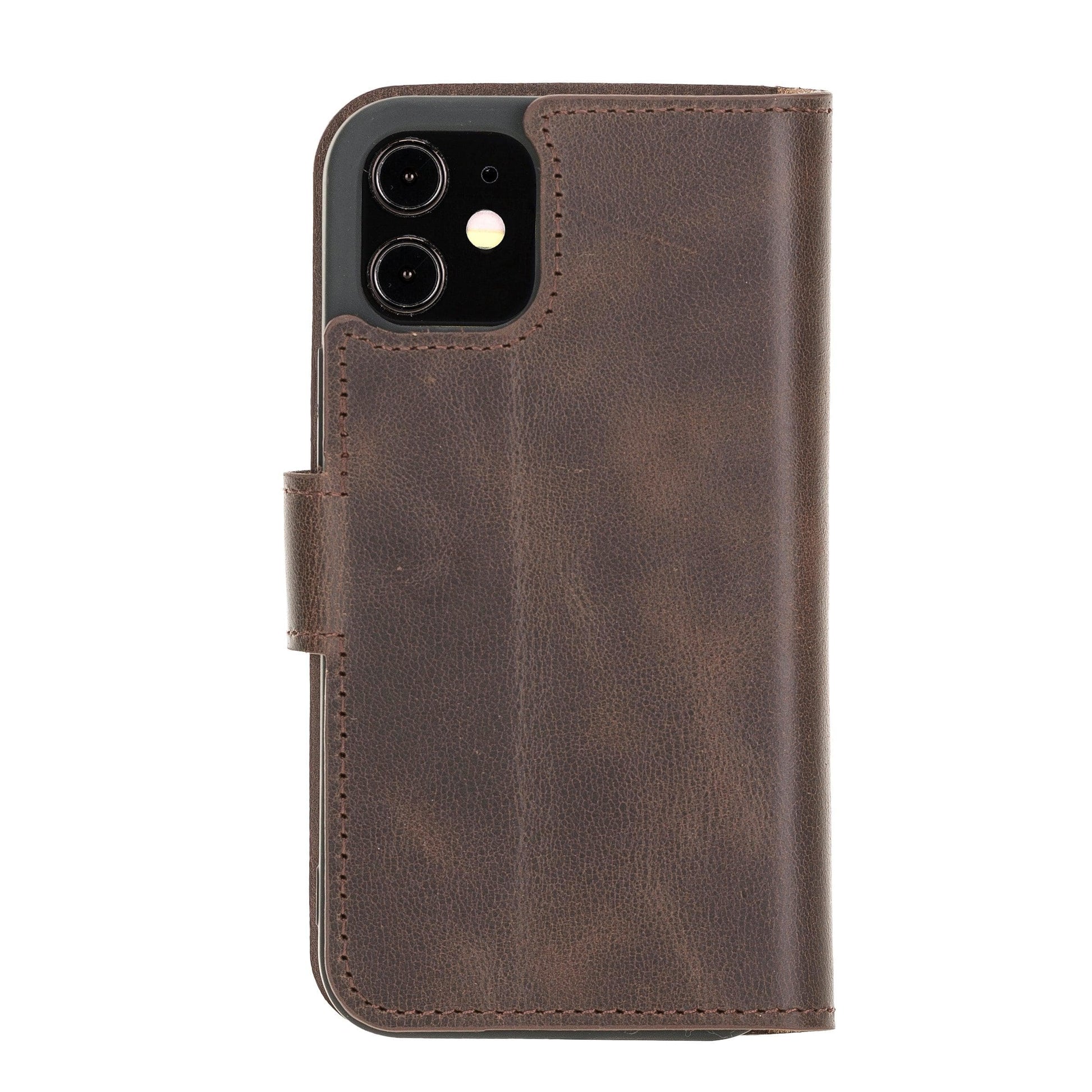 Bouletta Wallet Case iPhone 12 Series Non-Detachable Leather Wallet Case - WC