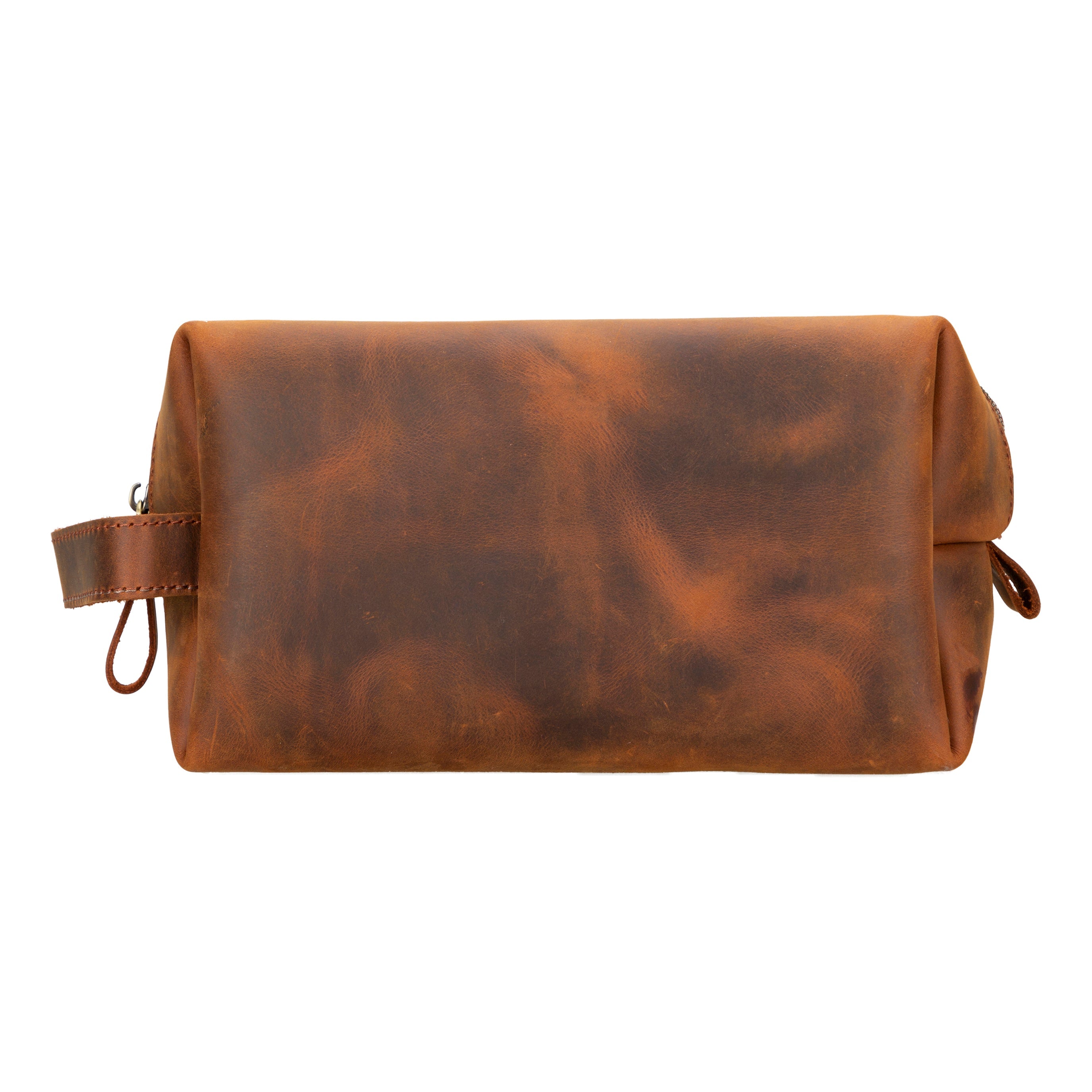Bayelon Eve Leather Dopp Kit - Medium Size