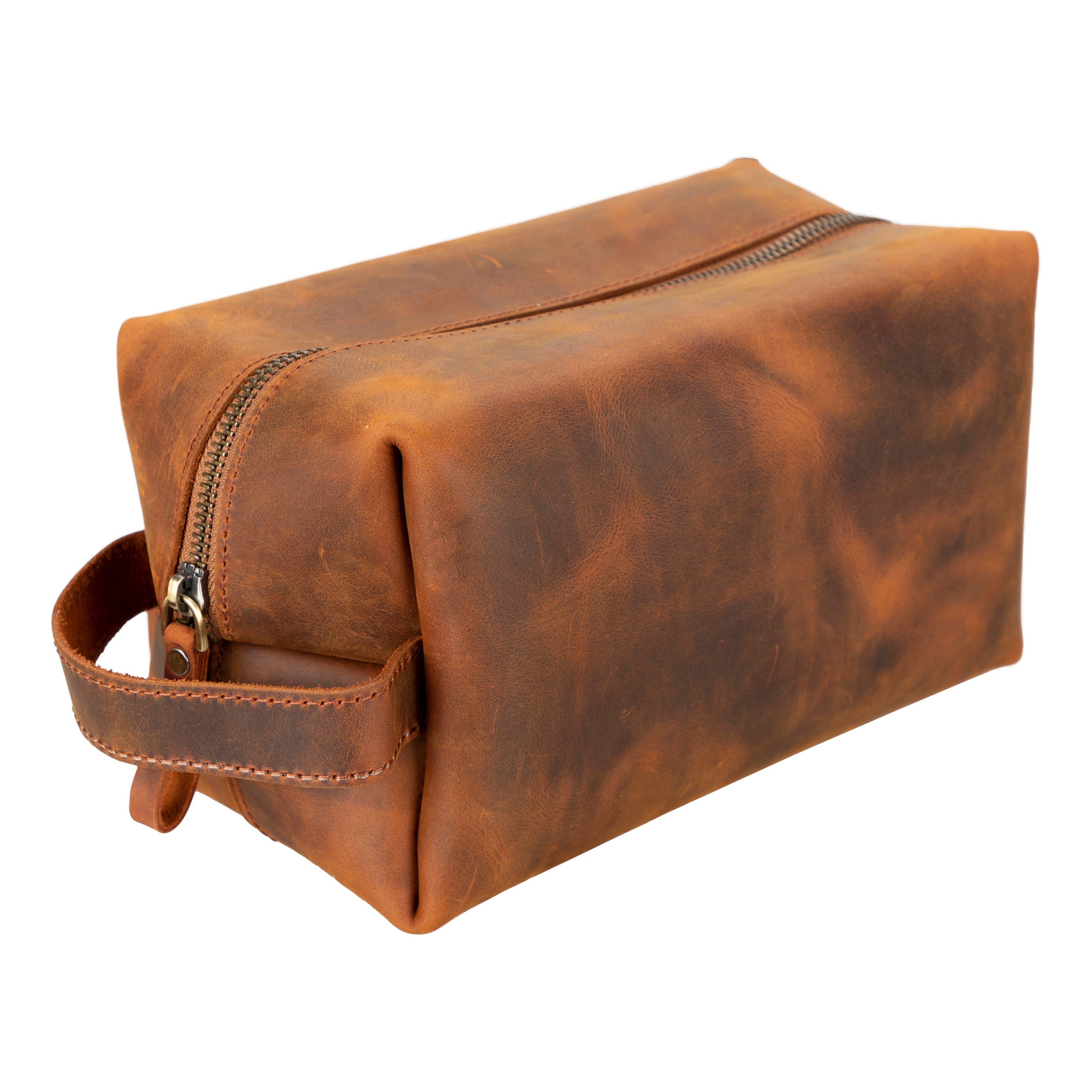 Bayelon Eve Premium Leather Dopp Kit - X Large