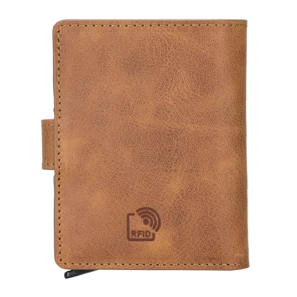 Bayelon Palermo Leather Zip Mechanical Card Holder