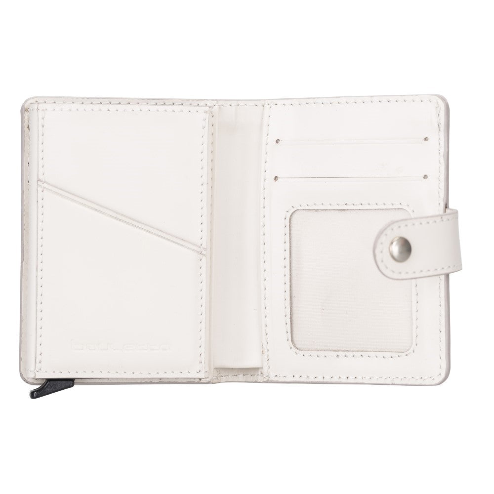 Bouletta Palermo Leather Zip Mechanical Card Holder