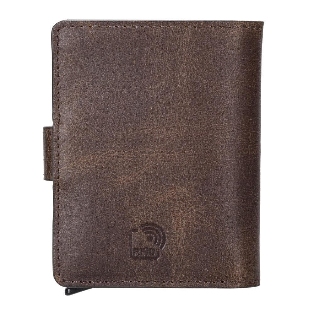 Bayelon Palermo Leather Zip Mechanical Card Holder