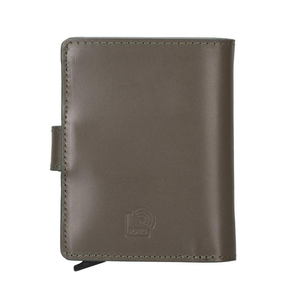 Bouletta Palermo Leather Zip Mechanical Card Holder