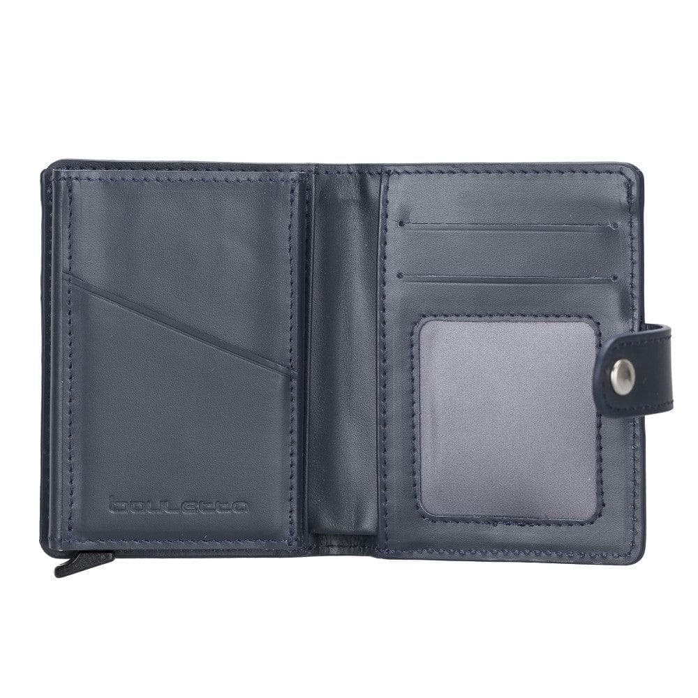 Bouletta Palermo Leather Zip Mechanical Card Holder